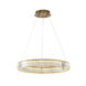 Canada LED 24 inch Gold Chandelier Ceiling Light